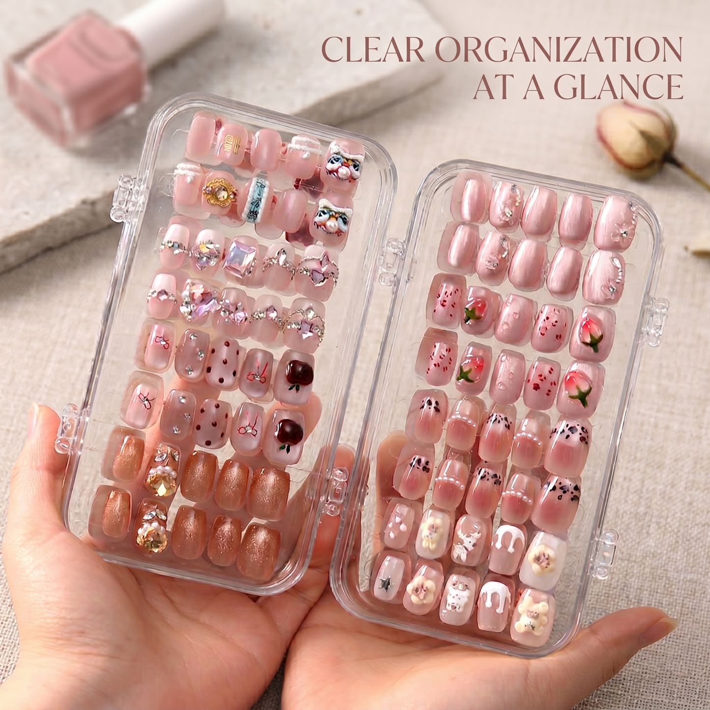 Transparent 3-Layer Storage