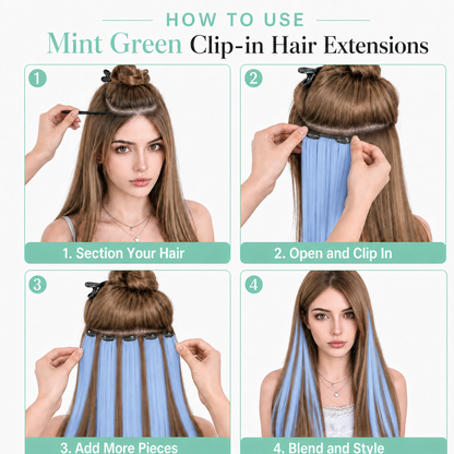 Ice Blue Glow(10 Pcs Set)