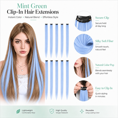 Ice Blue Glow(10 Pcs Set)