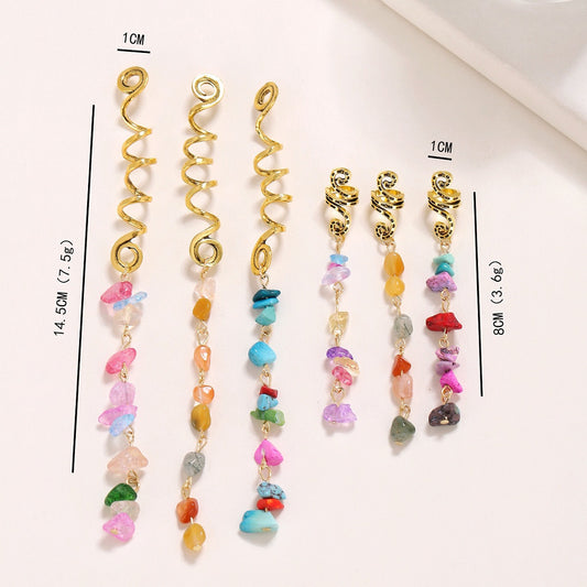 Pastel Natural Stone Set (6 Pcs)