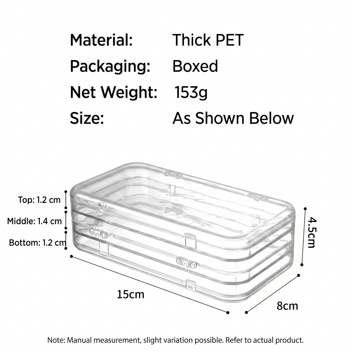 Transparent 3-Layer Storage